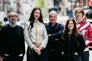 Josh Abraham, co-CEO, PULSE Music Group; Julia Wolf; Scott Cutler, co-CEO, PULSE Music Group; Lauren Bodin, Senior Director, A&R, PULSE Music Group; and Tanner Barry, co-management, Nu.World Industries